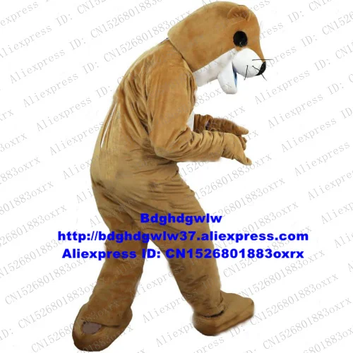 Brown Otter Lutra Beaver Nutria Coypu Groundhog Bobac Tarabagane Mascot Costume Character Willmigerl Plying For Hire Film zx510 |