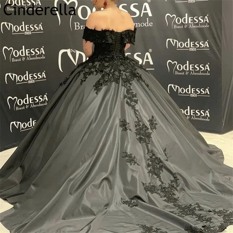 Роскошное сатиновое кружевное бальное платье с v-образным вырезом и аппликацией из кристаллов; вечерние платья со шнуровкой на спине; vestidos de fiesta de noche