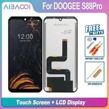 

ML1 2022 AiBaoQi Brand New 6.3 Inch Touch Screen+LCD Display Assembly Replacement For Doogee S88 Pro Phone