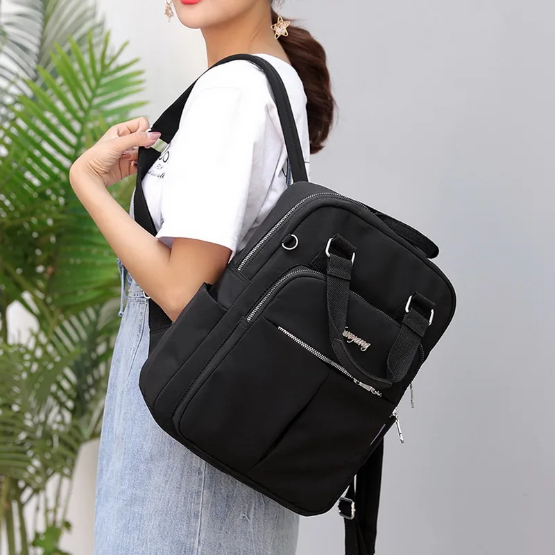 New Designer Backpacks Women Large Capacity Travel Bags Fashion Student School Backpacks Ladies Multi-pockets Backpacks