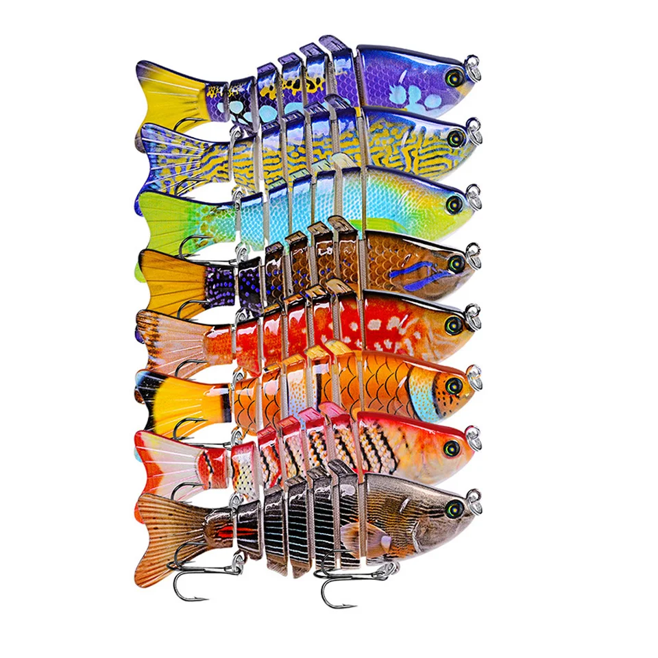 Multi-section Sea Fishing Lures 10cm 15.6g Bait Luya Duo Lure Bionic Crankbait Fishing Tackle Food Of Fish Plastic Eging Lure
