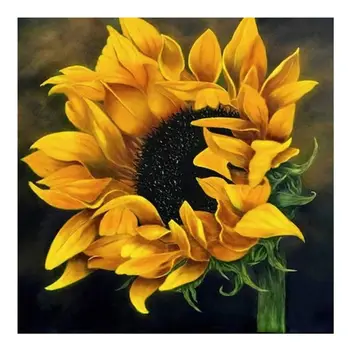 

5D DIY Diamond Painting Sunflower Full Drill Picture Of Rhinestone Diamond Embro