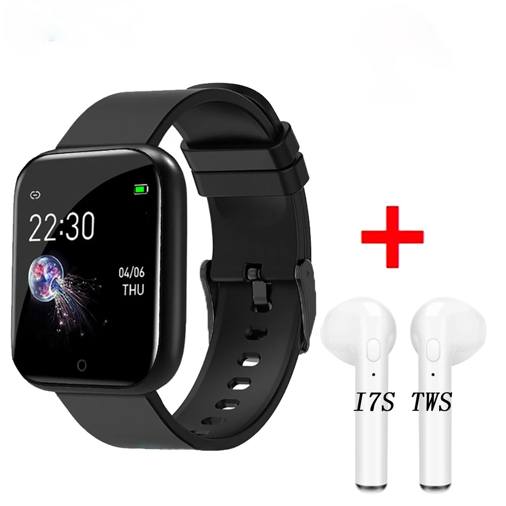 i5 Smart Watch IP67 Waterproof Heart Rate Monitor Y68S SmartWatch Fitness Bracelet Tracker Band Y68 D20Support dropshipping | Электроника