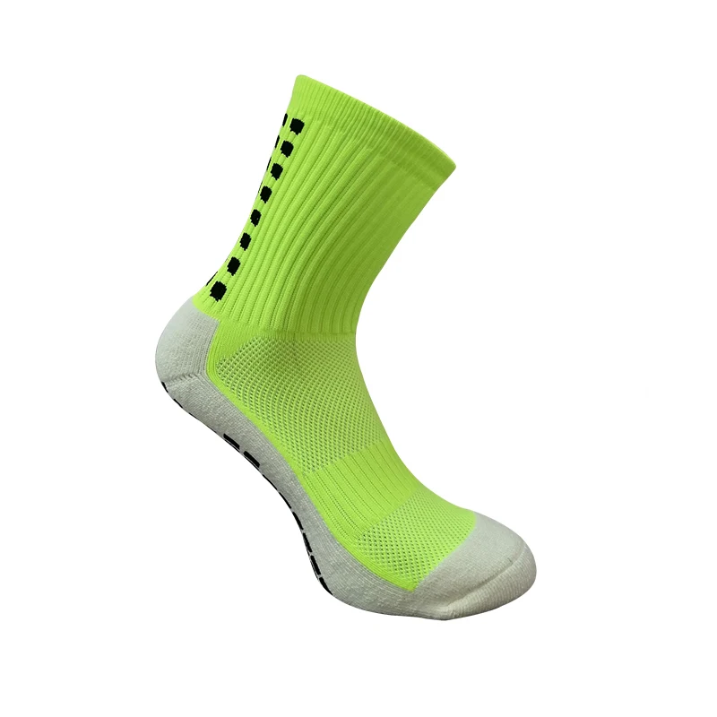 New Football Socks Anti Slip Soccer Socks Men Sports Socks Good Quality  Cotton Calcetines The Same Type As The Trusox 9 Colors