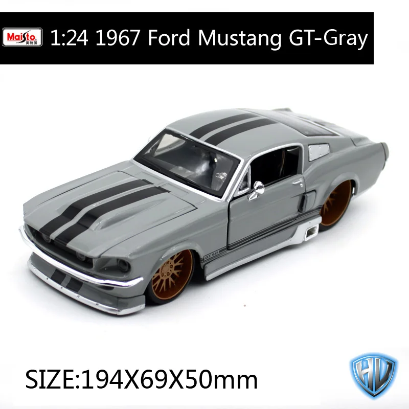 Maisto 1:24 Need For speed Ford Mustang GT 5,0 литая под давлением модель гоночный автомобиль игрушка Новинка в коробке 32361 - Цвет: 31094