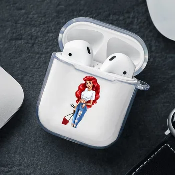 

Fashion Princess Case for Airpods 2 1 Wireless Bluetooth Earphone Case Cover Earphone Charging Box Case Coque