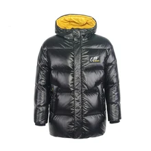 Новая мужская зимняя теплая куртка, высококачественный пуховик, брендовая мужская одежда MWY19953D