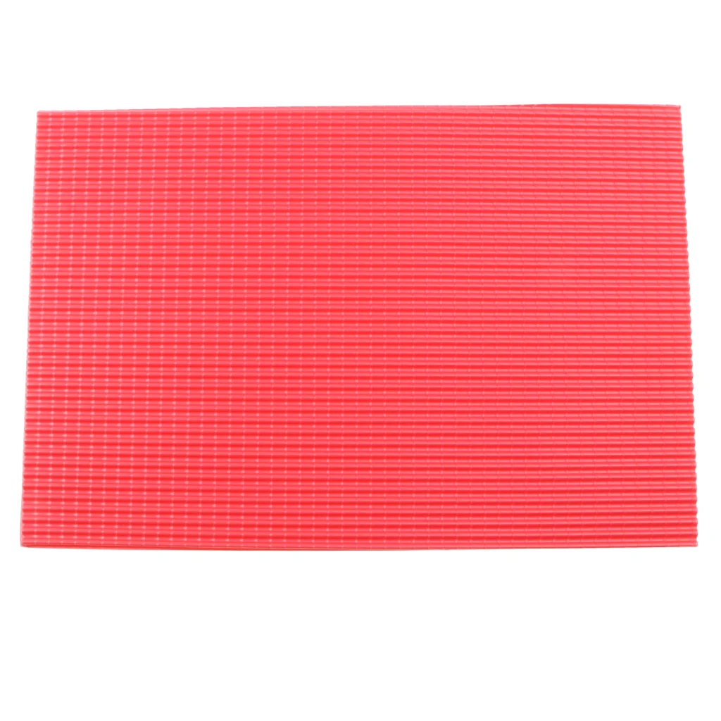 1/30 Scale Roof Tile Sheets Model Building Material PVC Layout Architecture