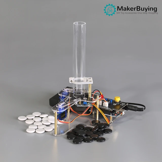DIY Arduino Color Sorter,Black and white chess pieces sorting,arduino  learning kit,STEM educational robot - AliExpress