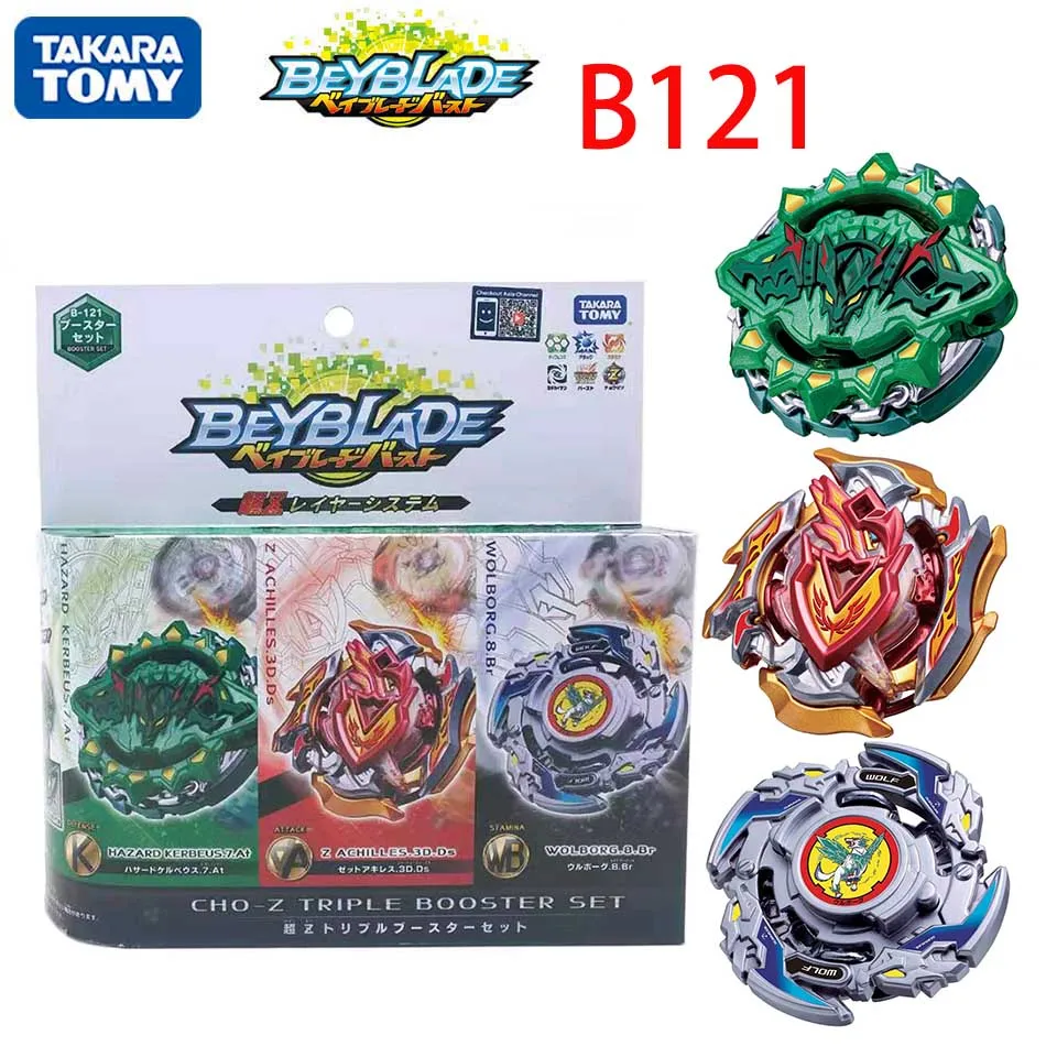 Оригинальный Takara Tomy beyblade Burst GT B-121 три набора супер-Бог войны bayblade b121 Коллекция