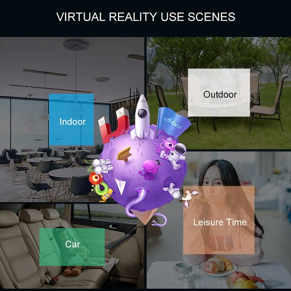 VR AR-X очки шлем 3D VR очки Виртуальная реальность гарнитура смартфон картонный шлем телефон Android сотовый телефон для FIIT