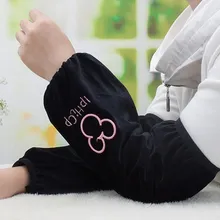 Манжета длинные вышитые повседневные женские водонепроницаемые накладные перчатки черные с рукавом мужские осенние и зимние женские