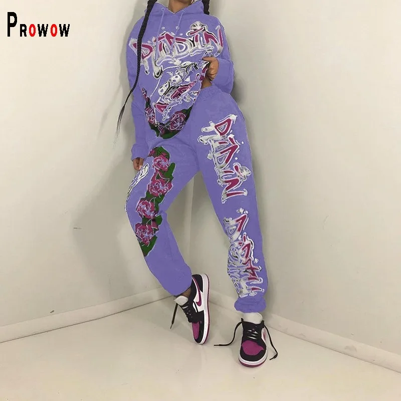 Jogging Pants Matching Suit Set 