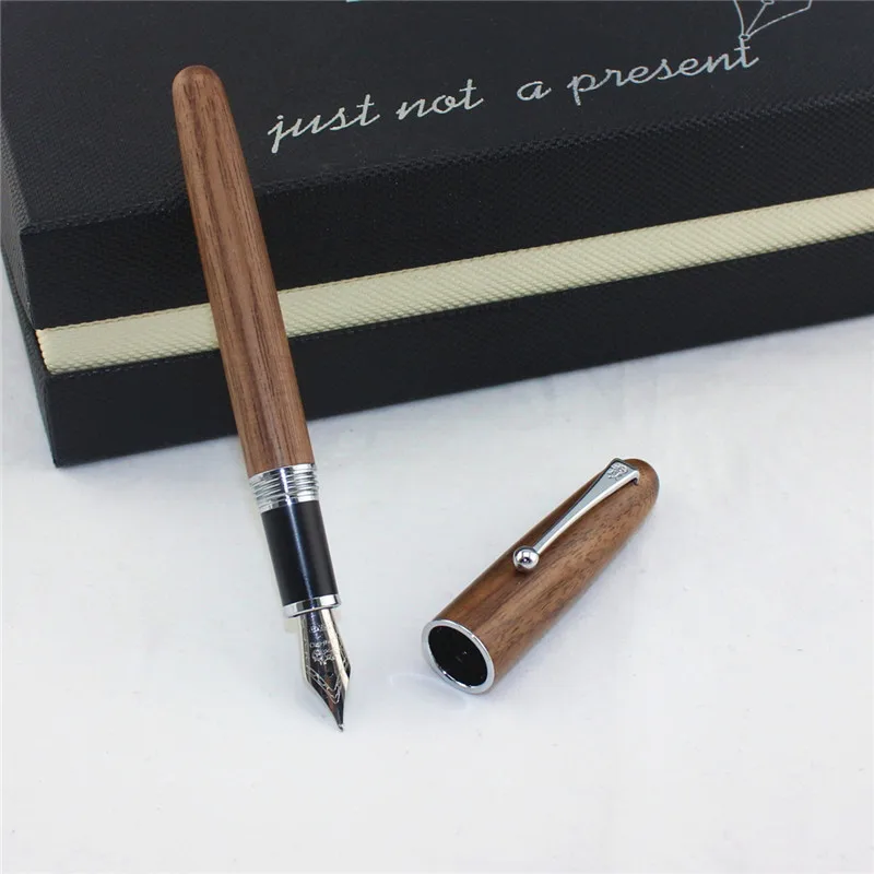 JINHAO 9035 luxury wooden Fountain Pen School Office supplies
