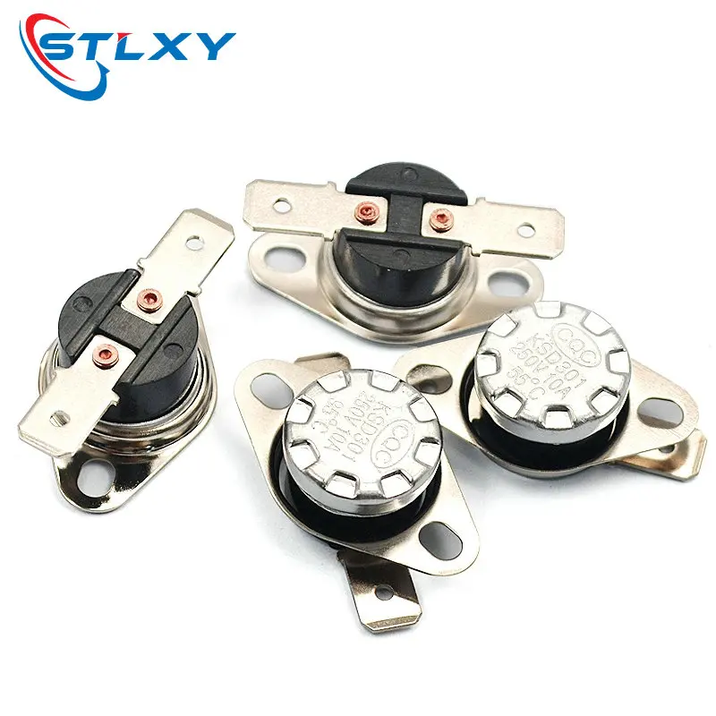 Bimetal thermostat KSD301 0C~350C Temperature Switch Thermal Control 85C 95C 105C 125C 135C 145C 180C 250C 300C 350C Degree |
