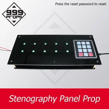 999 реквизит стенография панель Опора реальная жизнь номер побега введите правильный пароль перед таймером обратного отсчета для разблокировки камеры игры