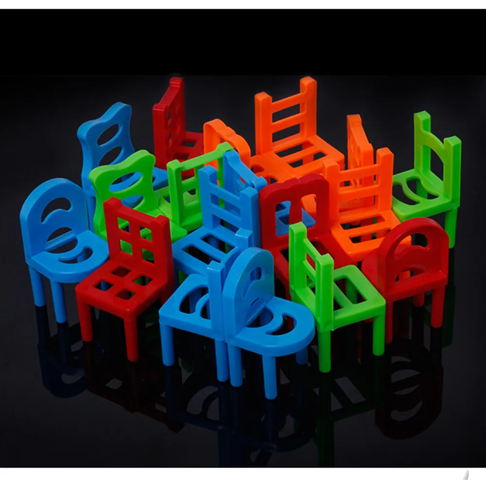 Balance Stacking Chairs Toys Family Board Game Children Educational Toy Office Game Children Early Intellectual Development Toy