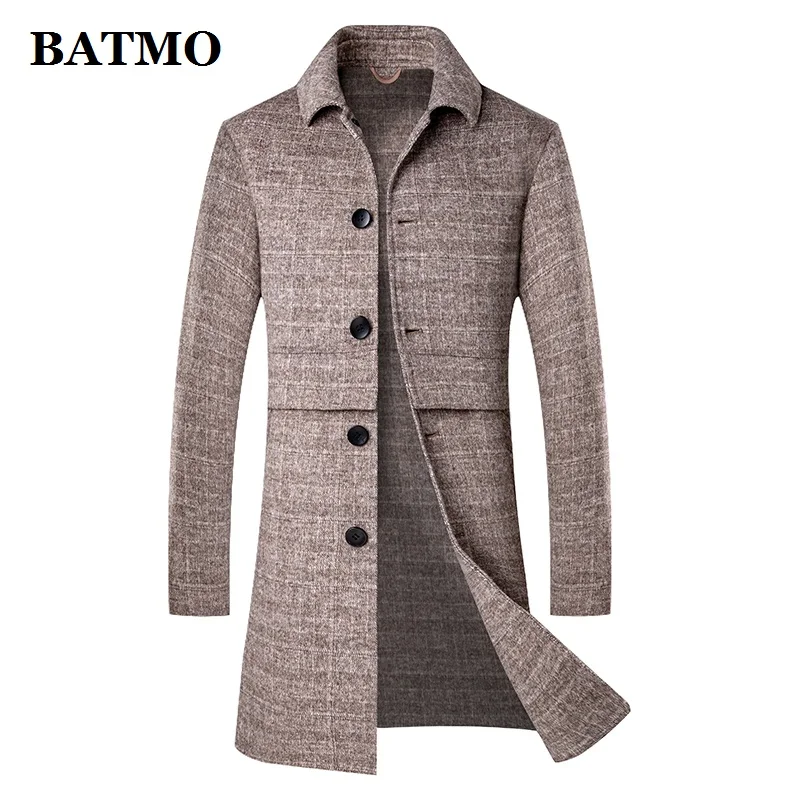 BATMO new arrival autumn wool trench coat men,men's wool jackets,men's wool warm coat 1933 BATMO new arrival autumn wool trench coat men,men's wool jackets,men's wool warm coat 1933