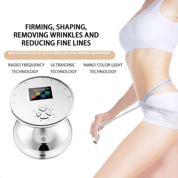 

CV Ultrasonic RF Massager Body Slimming Instrument Firming Skin LED Light Photon Therapy Weight Loss Beauty Massager Machine