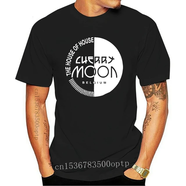 New 2021 Cherry Moon Belgian House Techno Music club-life T-SHIRT Unisex S - XXL blackMen