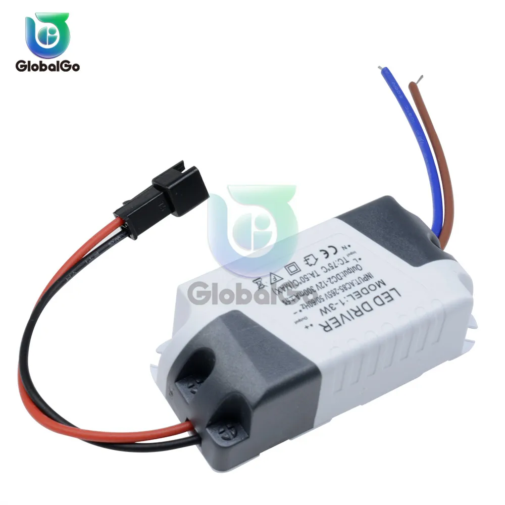 

3X1W 3*1W Electronic LED Strip Driver Transformer Simple AC Driver Adapter 85V-265V to DC 3V-14V 300mA LED Power Supply 1W-3W