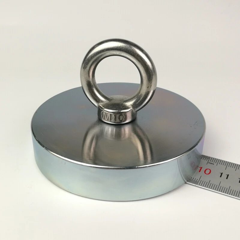 500KG Super Powerful Neodymium N52 Salvage Magnet Set Searching Fishing Magnets Magnetic Imanes 15M Sewing End