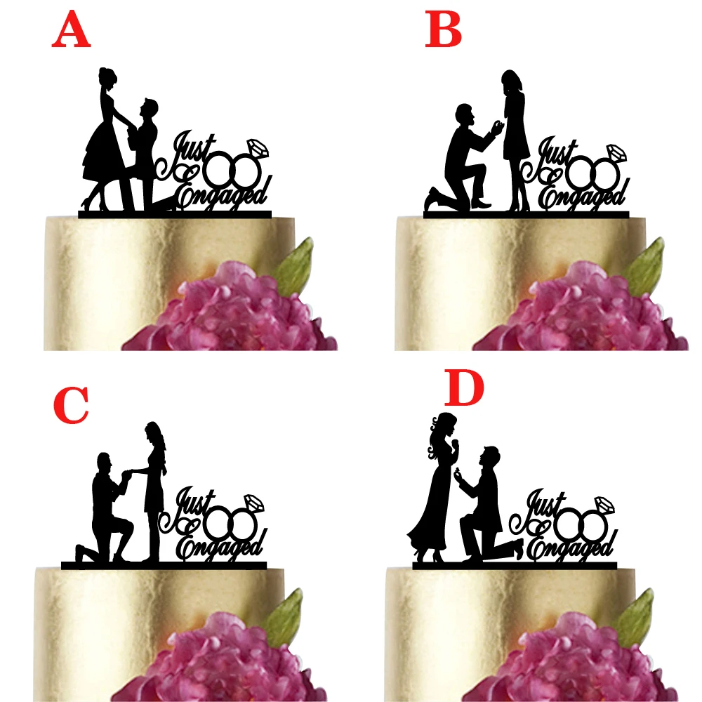 Acrylic Marry Me Wedding Couple cake topper Wedding Decoration Cake Topper for Wedding Engagement Bridal Shower Cake Topper (3)