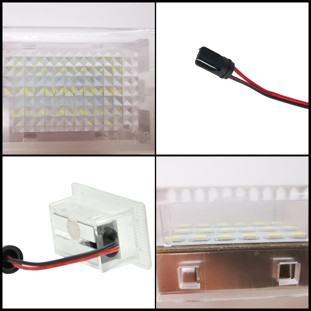 2шт 18SMD светодиодный светильник для двери для Ford Focus 11 Cabriolet Focus MK1 Facelift Escort Fiesta Granada Scorpio
