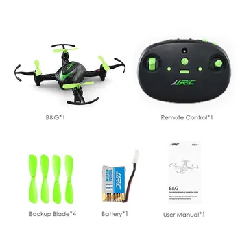 

JJR/C H48 4CH RC Mini Pocket Drone Quadcopter Infrared Remote Control with 3D Flips Mode for Beginners Kid Gift