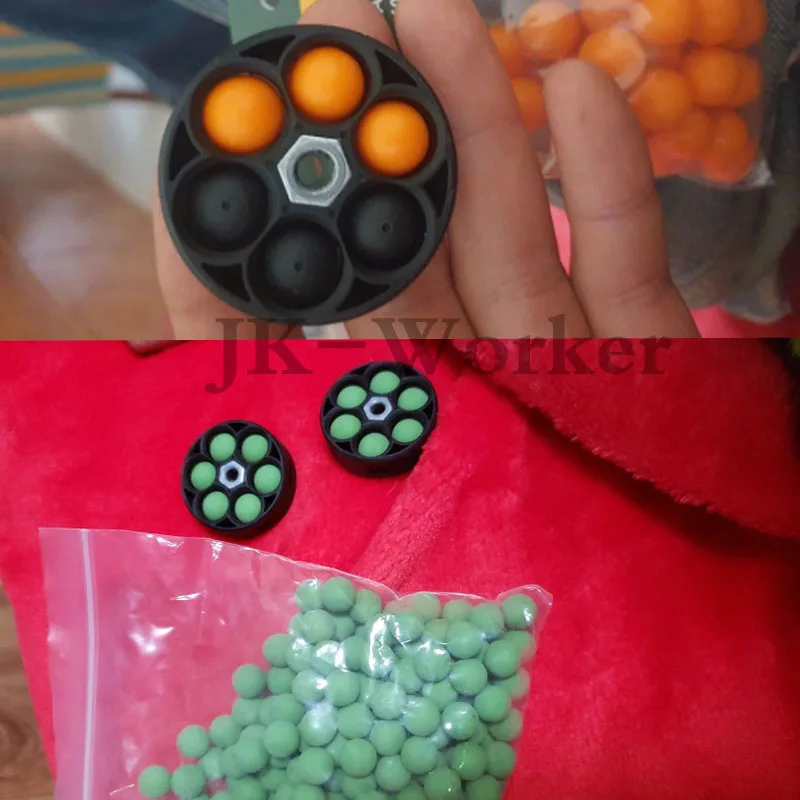 0.50" Reball Rubber Ball 200pcs/bag Solid Nature Soft Bullet Hdr50 Tr50