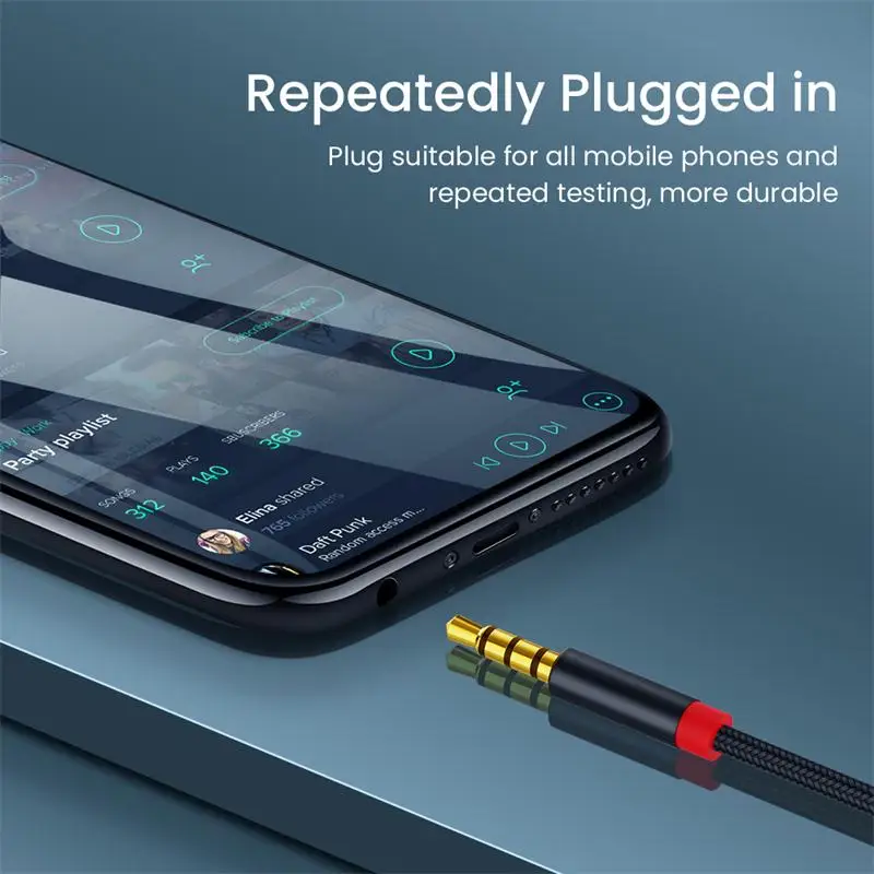3.5mm  - 4    ̺, ũ  ǻ   ׷ AUX  ̺