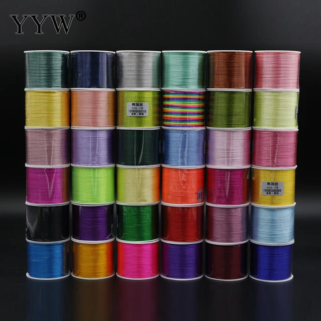 Wholesale Nylon Rattail Satin Cord Bracelet Making 