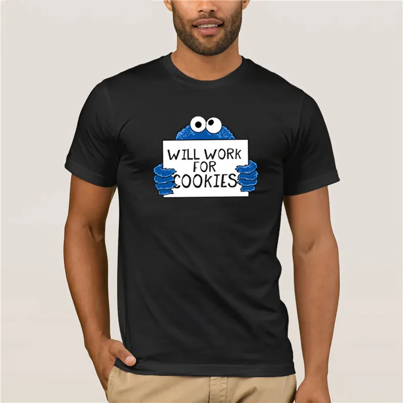 

2020 Fashion T shirtPrinted Cotton tShirt O Neck Short Sleeve Style Will Work for CookiesMen Tshirt