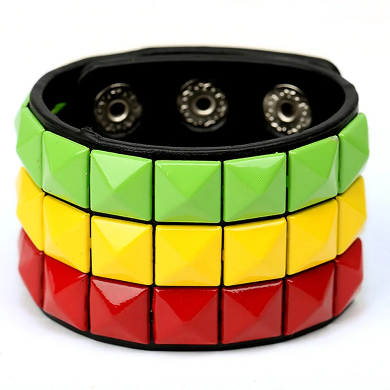 Leather Bracelet 9 Colors Double Belt Friendship For Male Female