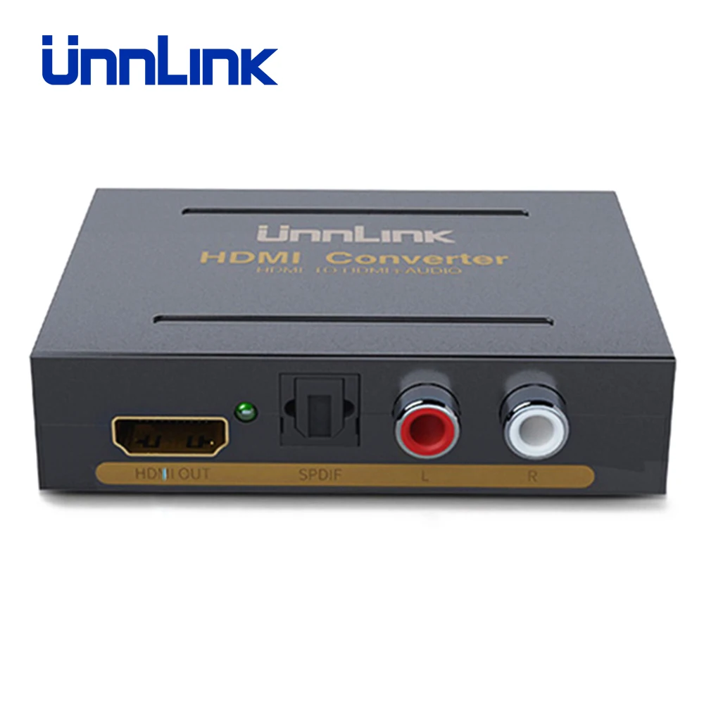 HDMI аудио экстрактор конвертер сплиттер FHD 1080P@ 60 Гц HDMI в HIFI 5.1CH SPDIF оптический Toslink RCA для огня ТВ-палка Chromecast