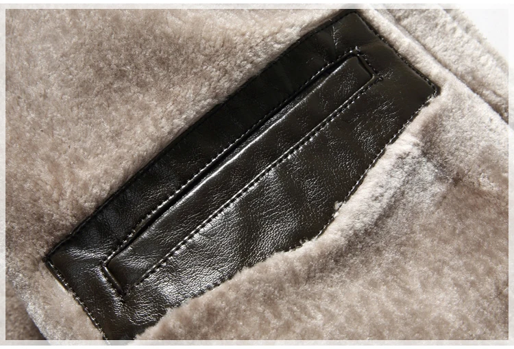 MOGU Новое поступление зимняя модная кожаная куртка Мужская Плюс Размер 7XL Толстая Повседневная замшевая кожаная куртка из искусственного меха