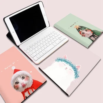 

Mini Wireless Bluetooth Keyboard Cute Cat PU Keyboard Case For iPad Air Air 2 Mini 1 2 3 4 5 New 2017 2018 9.7 Pro 10.5 11 inch