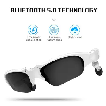 

1PCS Smart Stereo Bluetooth Polarized Glasses Wireless Sport Music Sunglasses Bike Sun Glasses For iPhone Xiaomi Huawei with Mic