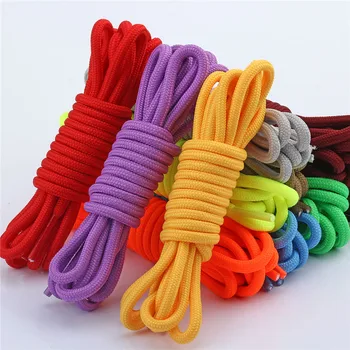 

80/100/120CM 1 Pair Unisex Fashion Casual Shoelace Round Cord Dress Shoe Laces Colourful Cute Pink Color Elastic Shoelaces New