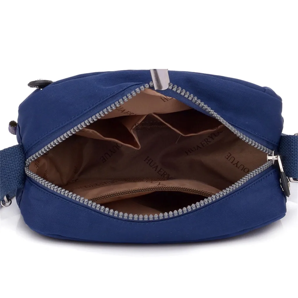Женская нейлоновая сумка на плечо, водонепроницаемая элегантная повседневная сумка для покупок