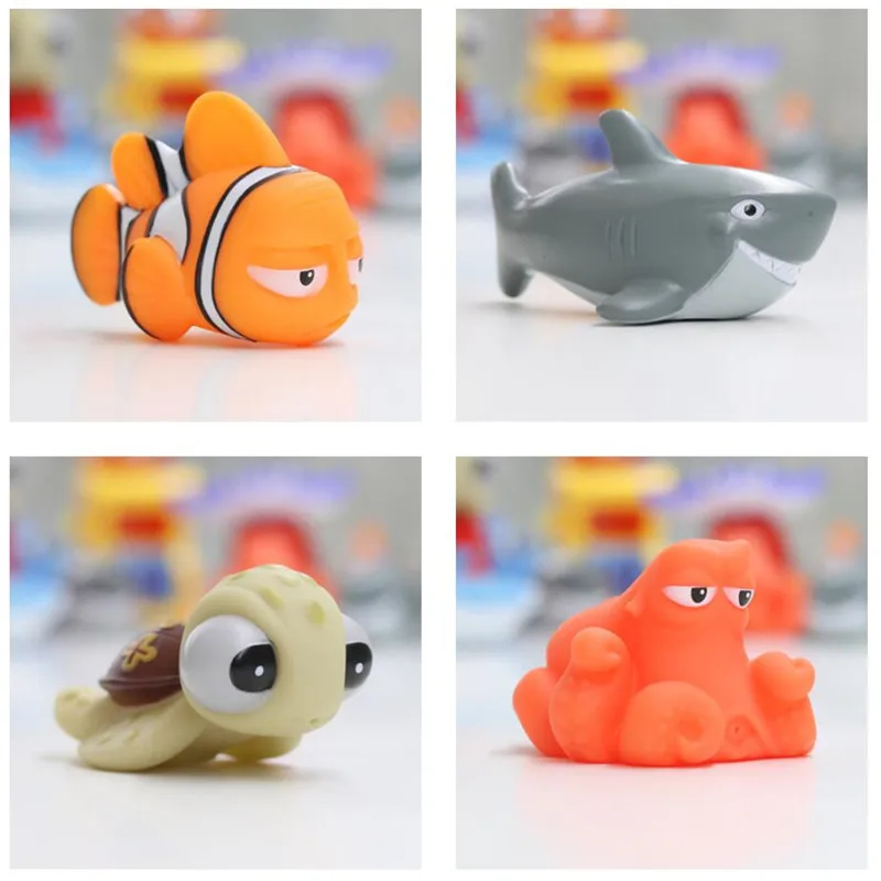 Детские Игрушки для ванны в поисках рыбы, детский плавающий спрей, мягкая резиновая игрушка для ванной, игрушки для детей