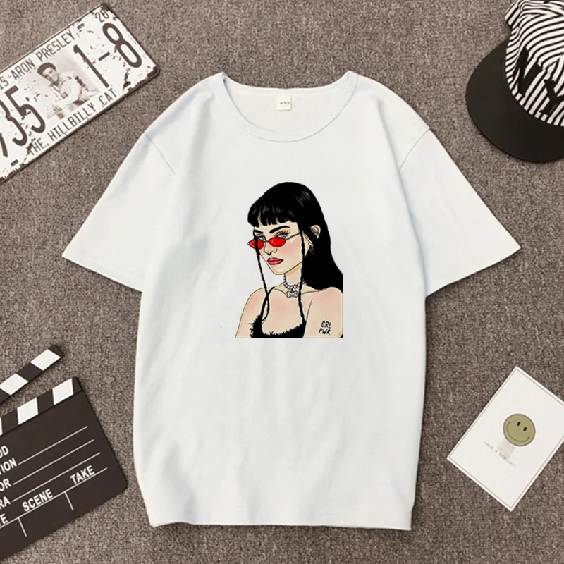 Женская рубашка с коротким рукавом, футболка, vegan punk, Прямая поставка, одежда с принтом, сорочка в стиле панк, винтажная одежда Harajuku, эстетика