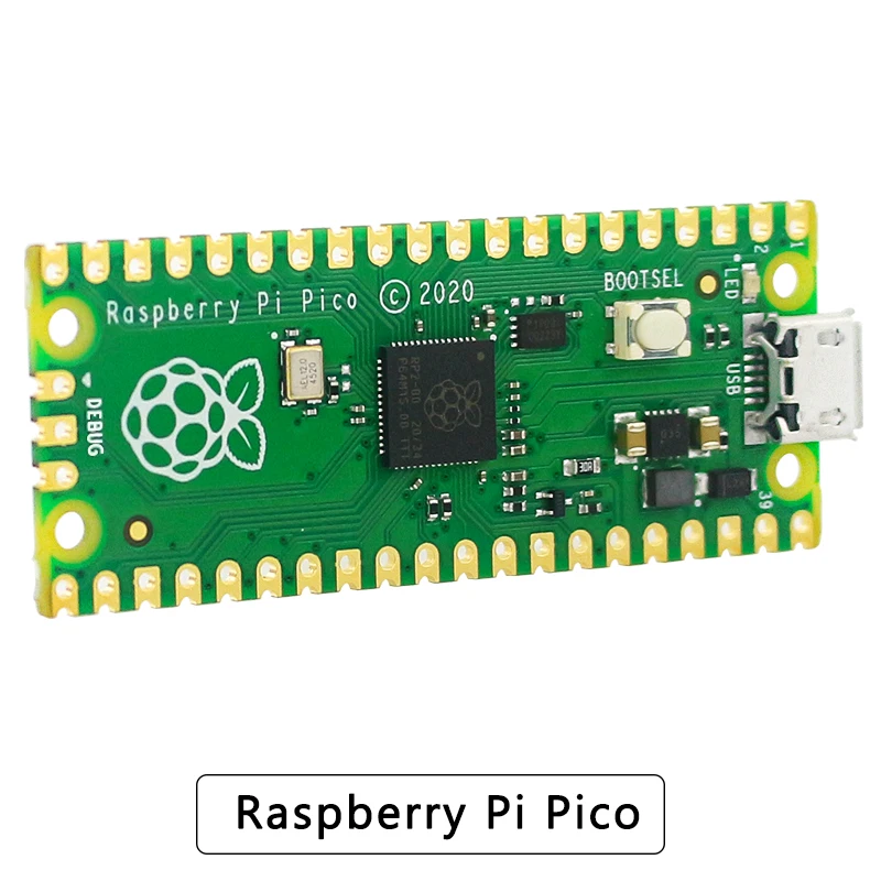 Микроконтроллер Raspberry Pi Pico RP2040 официальный чип микроконтроллера маломощный