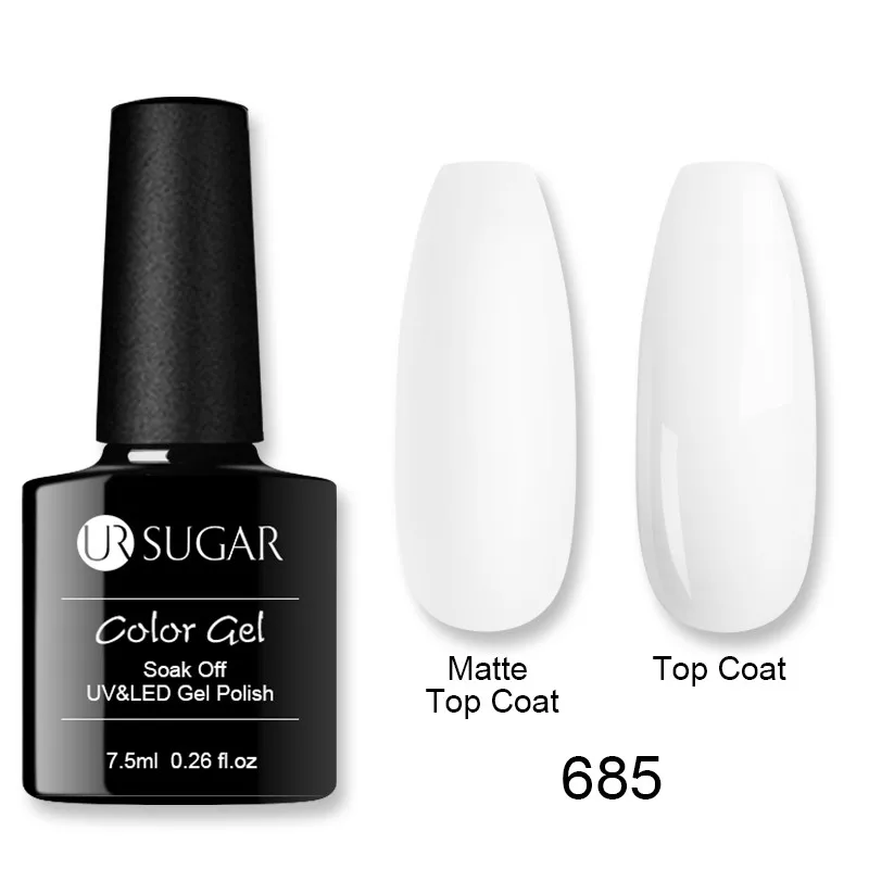 Ur Sugar 7,5 мл Гель-лак для ногтей гибридные лаки для маникюра ногтей Полупостоянный УФ светодиодный Гель-лак для дизайна ногтей базовое верхнее покрытие - Цвет: 685