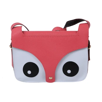 

Cute Fox Owl Retro Shoulder Messenger Bag Pu Leather Crossbody Satchel Handbag