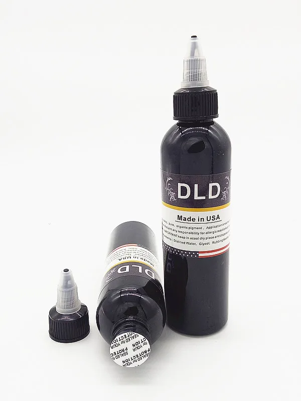 1 бутылка 4 унций набор краски для татуировки наборы для тела Искусство 120 мл черная Профессиональная Красота для перманентного макияжа художественные принадлежности