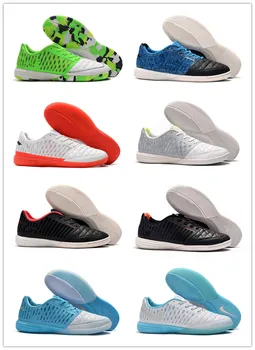 

2019 top quality new arrival soccer shoes Lunar Gato II IC soccer cleats mens indoor football boots MD Leather Skin botas