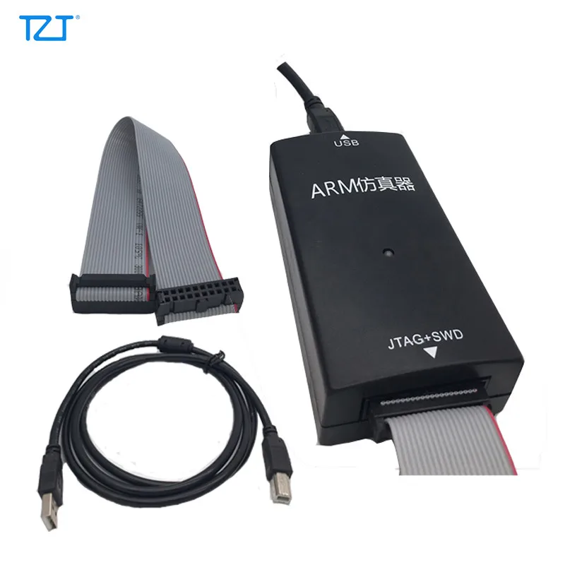 Эмулятор TZT JLink V10 ARM STM32 загрузчик EDU Программирование отладчик Поддержка JTAG SWD