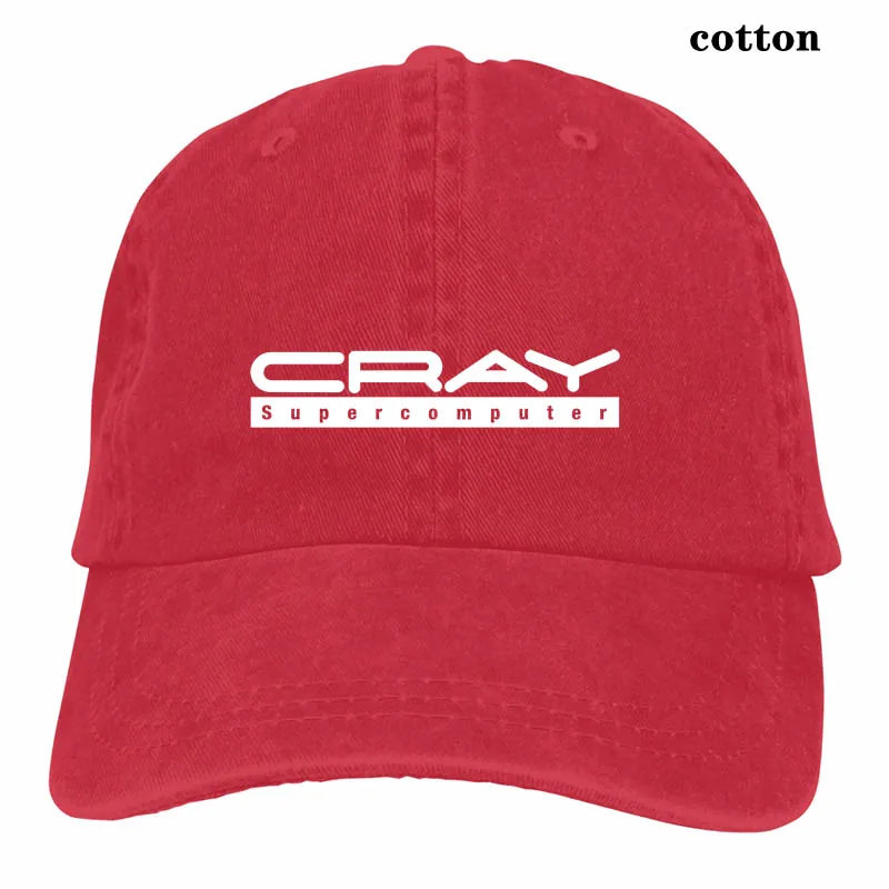 Cray Computer Supecomputerss, Дамская, Молодежная, детская бейсболка, мужская, женская, кепка для водителя грузовика, модная, Регулируемая Кепка - Цвет: 3-Red