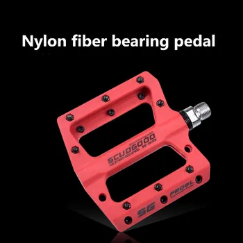 

Fixed Gear Bike Pedal Nylon Fiber Bearing MTB Mountain Bicycle AnkleBearing Anti-skid Foot Y Stepping Board